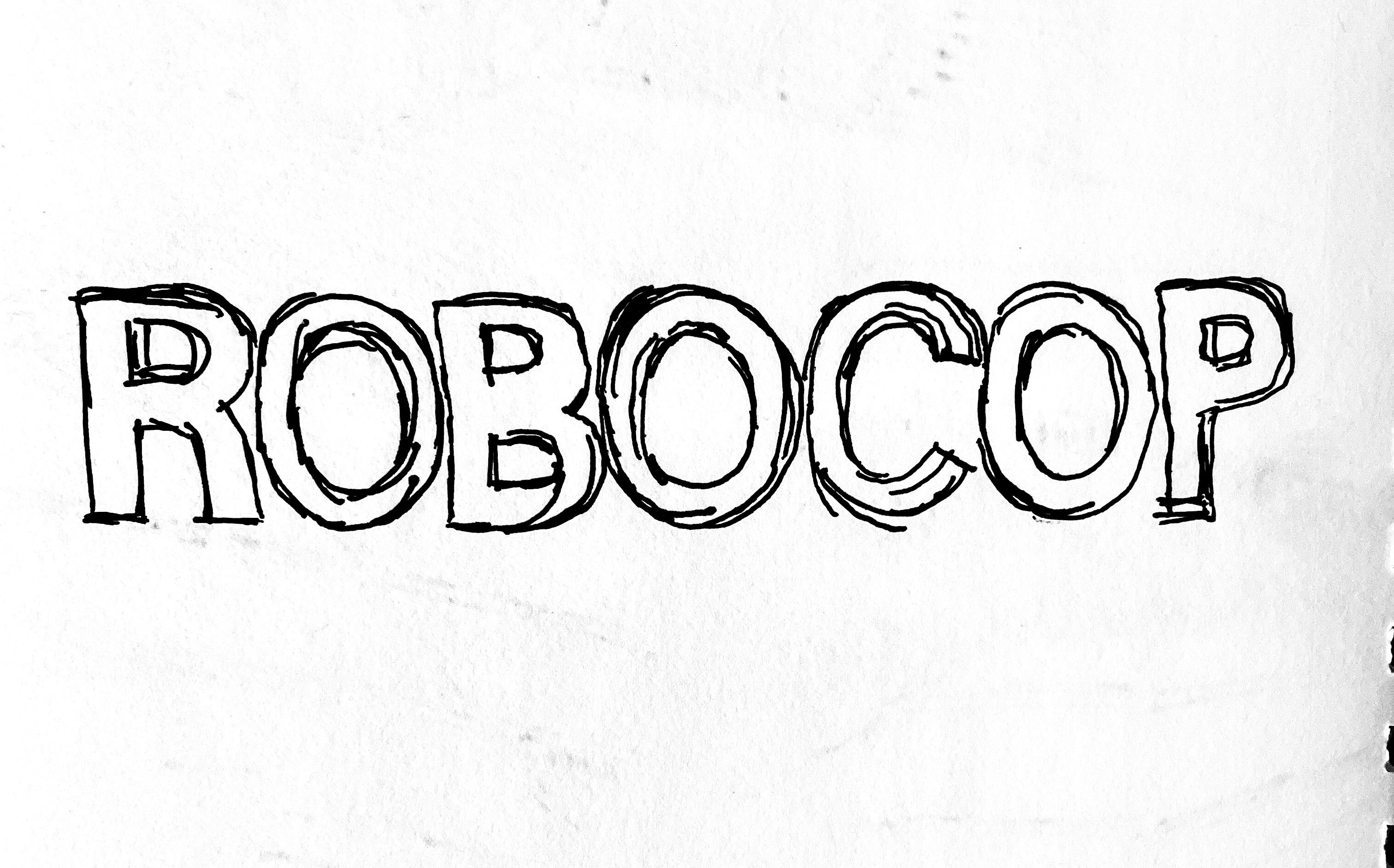 robocop sketchbook